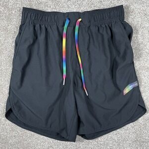 Legends Luka Shorts Mens Small Rainbow Black Athletic Unlined Vented